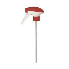 TETE VAPO ROUGE/BLANC POUR FLACON 500ML (10) photo du produit