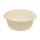 BASSINE 9L RONDE BLANCHE/TRANSPARENTE D.36X15CM (10) photo du produit
