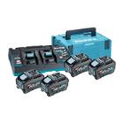 POWERPACK BATTERIE XGT 40V 4X5.0Ah + DUO CHARGEUR RAPIDE 191U42-2 (1) photo du produit
