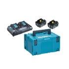 BATTERIEPACK 18V 2X5.0Ah + DUO CHARGEUR 197629-2 (1) photo du produit