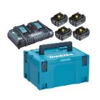 BATTERIEPACK LXT 18V 4X6.0Ah + DUO CHARGEUR-198091-4 (1) photo du produit