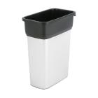 POUBELLE VILEDA GEO 70L PP LARGE METAL-NOIR 29X49X73CM (4) photo du produit