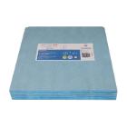 LAVETTE NON-TISSE IMPREGNEE SEC SINGLE-USE SX100 BLEU 33X33CM (20X50) photo du produit