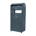 CONTENEUR DE DECHETS AVEC CENDRIER 4.7L/48LL GRIS FONCE (1) photo du produit
