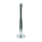 CENDRIER TUBULAIRE 3L SATIN INOX D.30X108CM (1) photo du produit