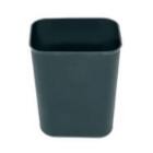 POUBELLE 13.2L PP RESISTANT AU FEU NOIR 28X21X31CM (1) photo du produit