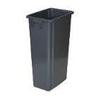 POUBELLE 80L GRIS SANS COUVERCLE 32X46X76.2CM (1) photo du produit