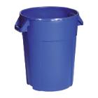 CONTENEUR RONDE 85L BLEU D.57.3X62.2CM (1) photo du produit