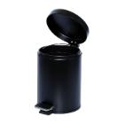 POUBELLE A PEDALE 5L NOIR D.20.3X28.4CM (1) photo du produit