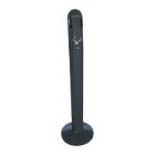 CENDRIER TUBULAIRE 3L COMPLET GRIS/ANTHRACITE D.30X108CM (1) photo du produit