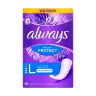 SERVIETTE HYGIENIQUE ALWAYS EXTRA PROTECT LARGE (4X50) photo du produit