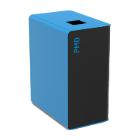 POUBELLE CUBATRI 65L BLEU-OUVERTURE POUR PMD (1) photo du produit