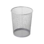 PAPIERMAND 19L ROND CONCEPT COLLECTIE RUBBERMAID ZILVER D.28.9X 29.2CM (1) artikelfoto
