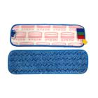 FRANGE DE LAVAGE MICROFIBRE HYGEN RUBBERMAID BLEU 40CM (10) photo du produit
