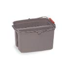 DUBBELE EMMER RUBBERMAID18L GRIJS (1) artikelfoto