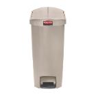 PEDAALEMMER SLIM JIM&reg; STEP-ON 50L ES RUBBERMAID BEIGE 52.71X34.34X72.09CM (1) artikelfoto