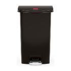 POUBELLE A PEDALE SLIM JIM® STEP-ON 68L FS RUBBERMAID NOIR 50X31X80CM (1) photo du produit
