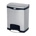 POUBELLE A PEDALE SLIM JIM® STEP-ON 30L FS METAL RUBBERM.42.75X32.59X55.52CM (1) photo du produit