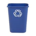 AFVALBAK RECHTHOEKIG 39L RUBBERMAID BLAUW 38.7X27.9X50.5CM (1) artikelfoto