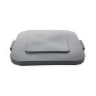 COUVERCLE CARRE GRIS POUR BRUTE 106L GRIS (1) photo du produit