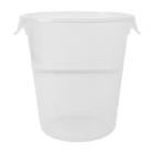 CONTENEUR DE STOCKAGE RONDE PE SEMI-TRANSPARANT 7.6L (12) photo du produit