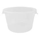 CONTENEUR DE STOCKAGE RONDE PE SEMI-TRANSPARANT 11.4L (6) photo du produit