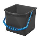 SEAU VERMOP 17L ANTRCITE AVEC POIGNEE BLEU (1) photo du produit