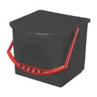 SEAU VERMOP 17L ANTRCITE AVEC POIGNEE ROUGE (1) photo du produit