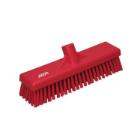 BROSSE A RECURER VIKAN DUR POLYESTER ROUGE 30CM (1) photo du produit