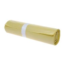 Afvalzak 70x110cm geel ldpe 120Ltr Artikel foto