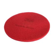 3M Scotch-Brite vloer pad 21inch-53cm polyester rood Artikel foto