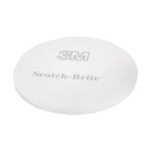3M Scotch-Brite vloer pad 17inch-43cm polyester wit Artikel foto