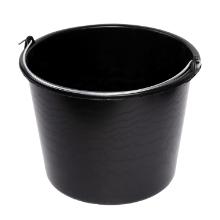 Emmer 12ltr zwart kunststof Artikel foto