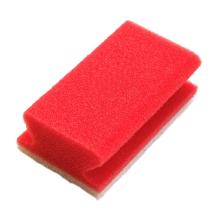 Taski schuurspons met greep sanitair 14x8cm rood Artikel foto