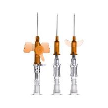 Infuusnaald Safetouch 14G 2,1x50mm met bijspuitpoort en vleugels oranje Nipro Artikel foto
