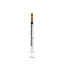 Spuit 3-delig 1ml luer slip met naald 25Gx16mm Nipro Artikel foto
