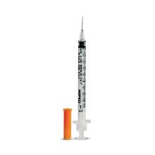 Spuit insuline Myshot 1ml/100units vaste naald 29Gx13mm blister Nipro Artikel foto