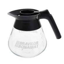 Koffiekan met deksel 1,7ltr glas/zwart Bravilor Novo / Mondo 2 Artikel foto