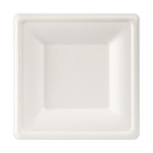 Bord ecoecho 160x160mm wit suikerriet Artikel foto