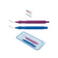 Swiss Bi-manual I/A systems aspiration-handpiece 21G with curved cannula Artikel foto