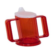Able2 Handycup tuitbeker met deksel 200ml rood Artikel foto
