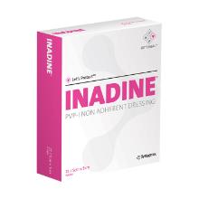 Inadine povidonjodium zalfgaas 5x5cm Artikel foto