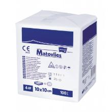 Kompres non woven 10x10cm niet steriel (4laags) Artikel foto