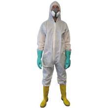 Oxxa cover 6210 overall met capuchon polypropyleen CPE coated 2XL wit Artikel foto