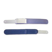 Polsbandje Child Foam, wit, etiket ruimte L 8Inch, B1,25Inch Artikel foto