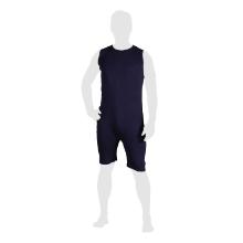 Body mouwloos korte pijp rug/kruisrits maat XS marine blauw 284 Artikel foto