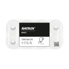 Katrin toiletpapier 2 laags tissue 94.5x110mm 27.5m/rol 250vel basic Artikel foto