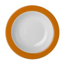 Bord diep Fel en Fris oranje 220mm Artikel foto