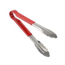 Serveertang 250mm rood rvs Artikel foto