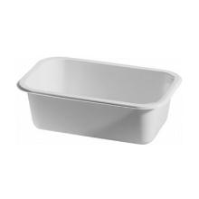 Duniform menuschaal bak 1-vak 760ml wit 188x119x54mm cpet Artikel foto